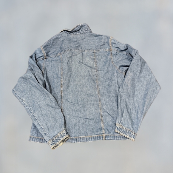 Vintage Disney Store Mickey Denim Button Up - Picture 4 of 4